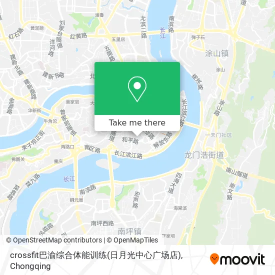 crossfit巴渝综合体能训练(日月光中心广场店) map