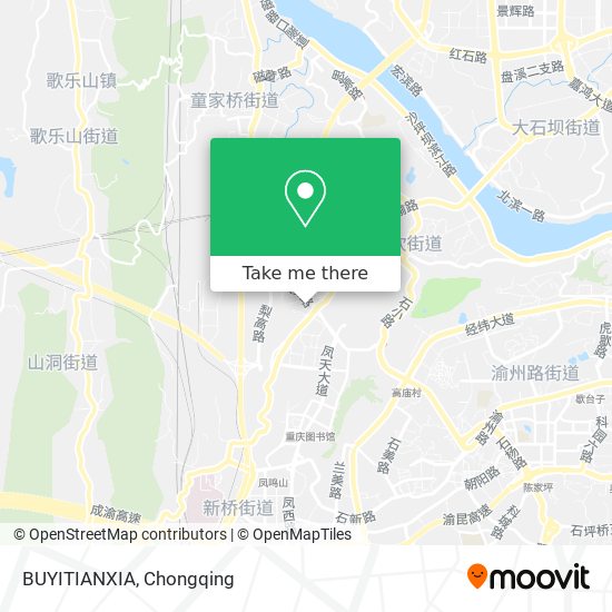 BUYITIANXIA map