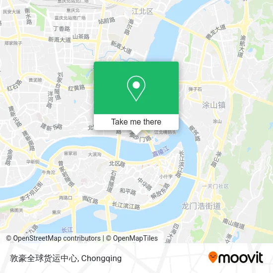 敦豪全球货运中心 map