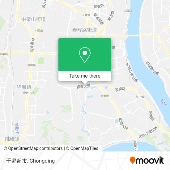 千易超市 map