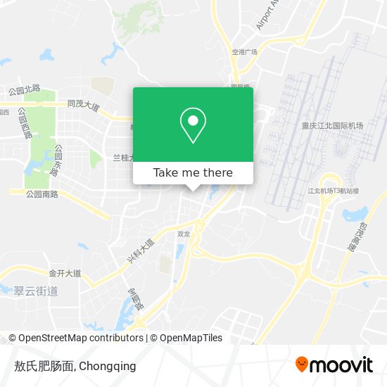 敖氏肥肠面 map