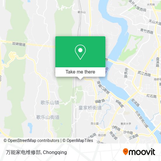 万能家电维修部 map