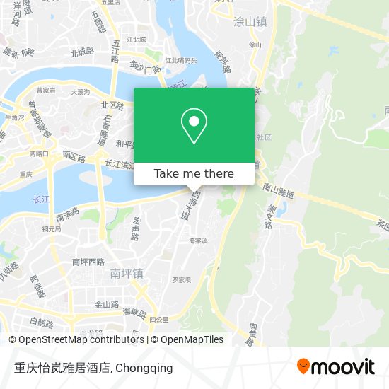 重庆怡岚雅居酒店 map