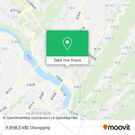 天府丽正4期 map