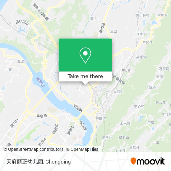 天府丽正幼儿园 map