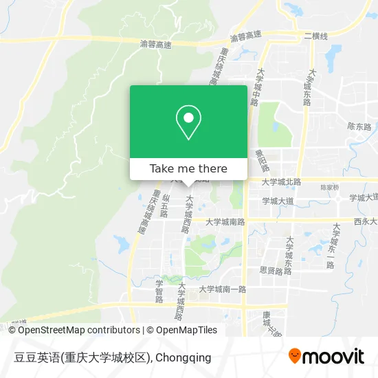 豆豆英语(重庆大学城校区) map