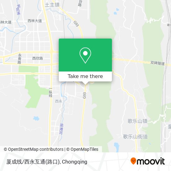 厦成线/西永互通(路口) map