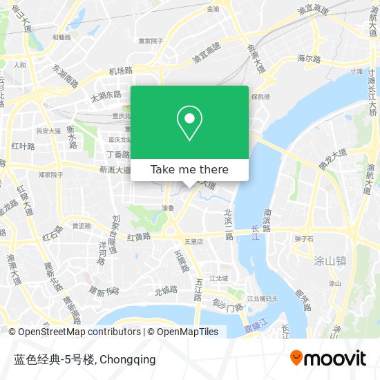 蓝色经典-5号楼 map