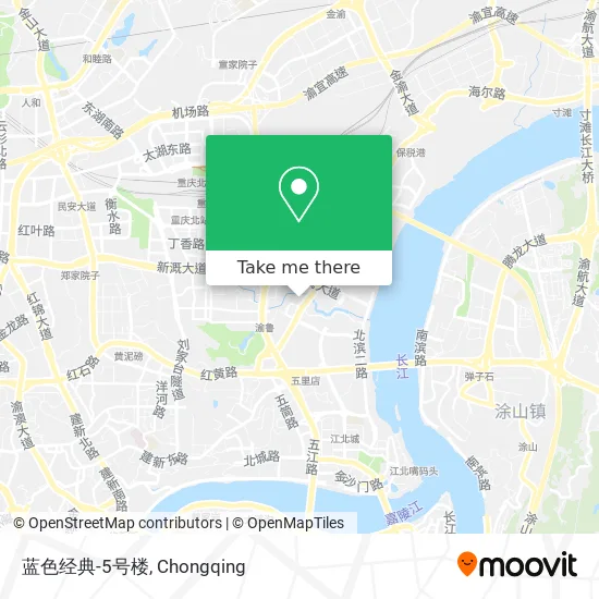 蓝色经典-5号楼 map