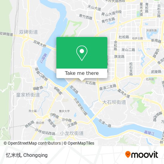 忆米线 map