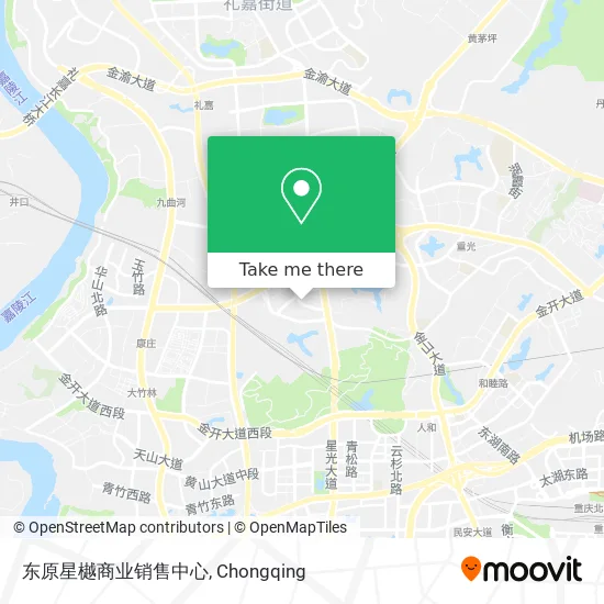 东原星樾商业销售中心 map