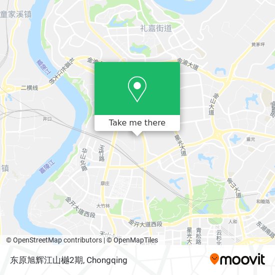 东原旭辉江山樾2期 map