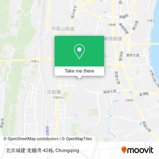 北京城建·龙樾湾-42栋 map