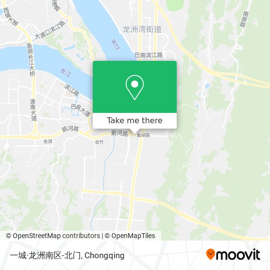 一城·龙洲南区-北门 map