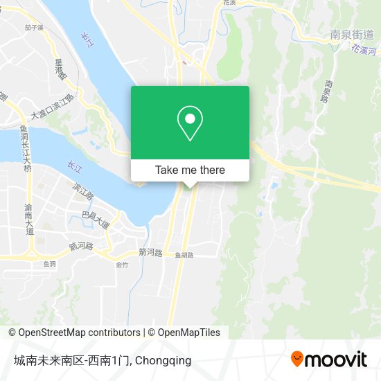 城南未来南区-西南1门 map