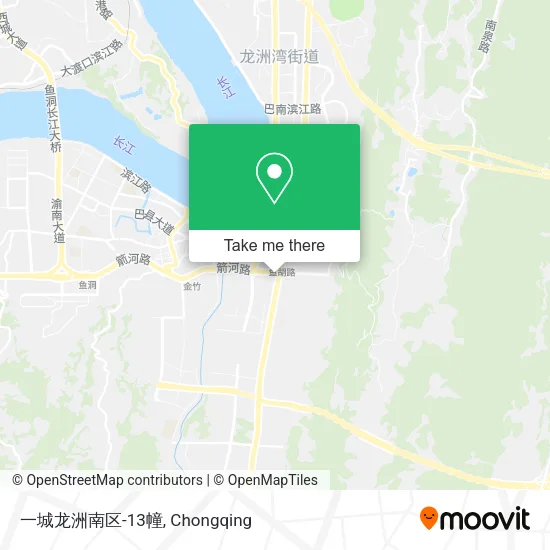 一城龙洲南区-13幢 map