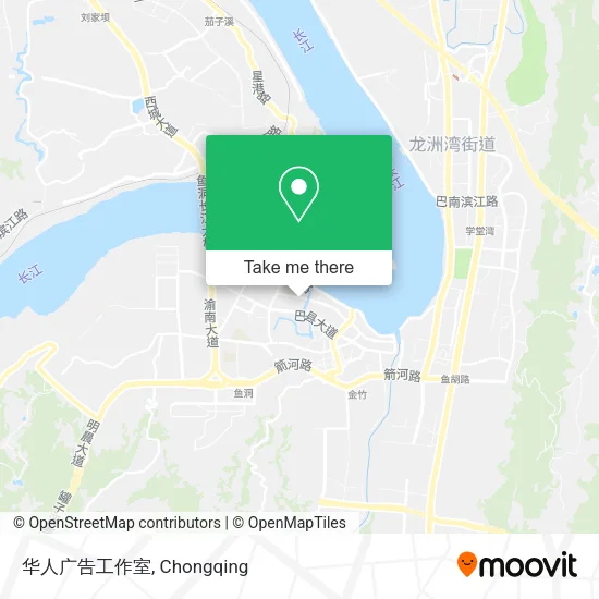 华人广告工作室 map