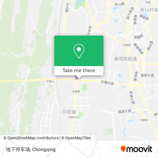 地下停车场 map