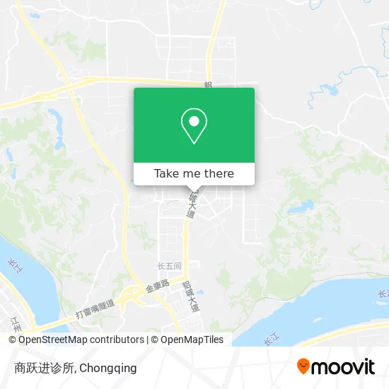 商跃进诊所 map