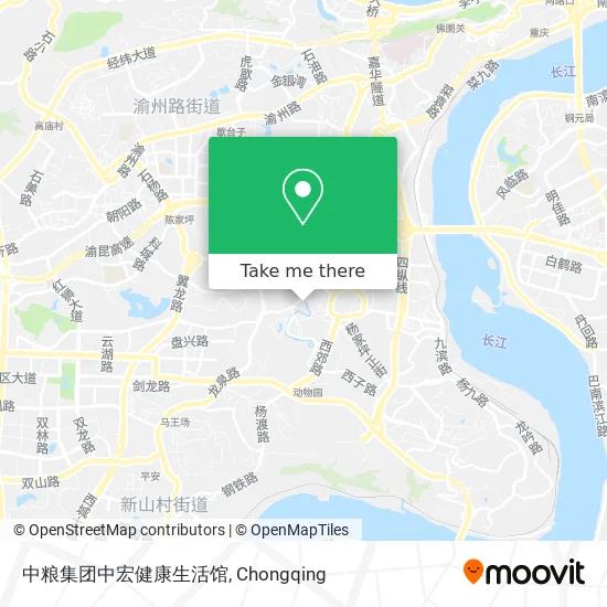 中粮集团中宏健康生活馆 map