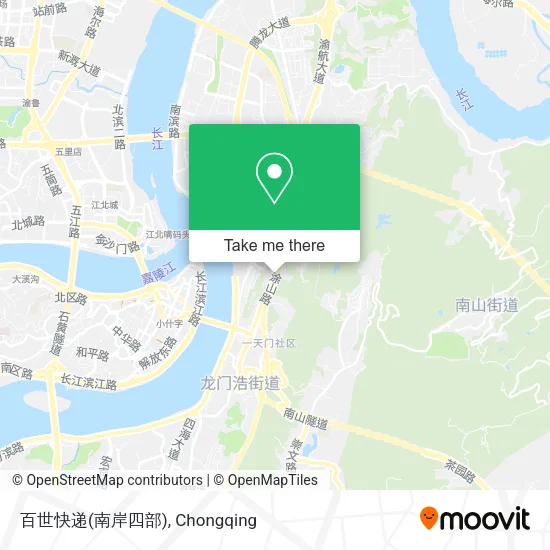 百世快递(南岸四部) map