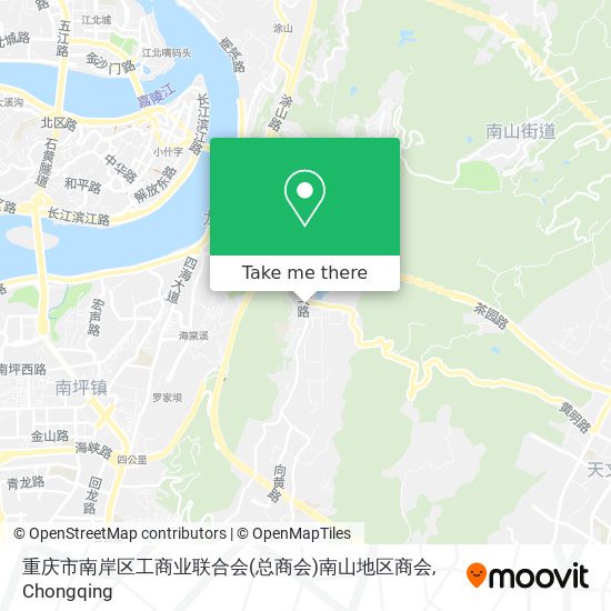重庆市南岸区工商业联合会(总商会)南山地区商会 map