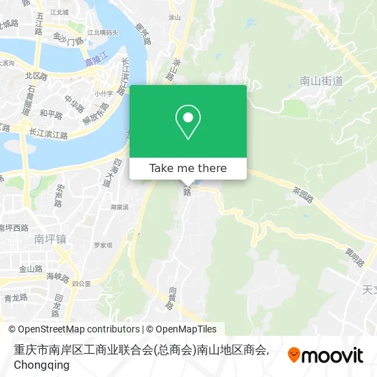 重庆市南岸区工商业联合会(总商会)南山地区商会 map