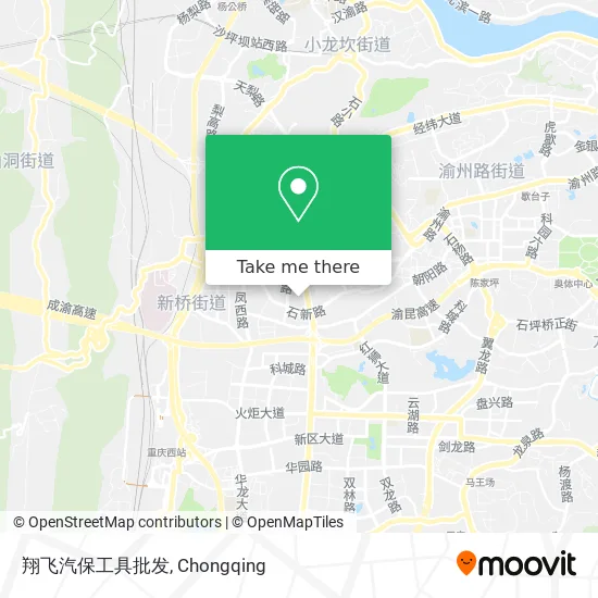 翔飞汽保工具批发 map