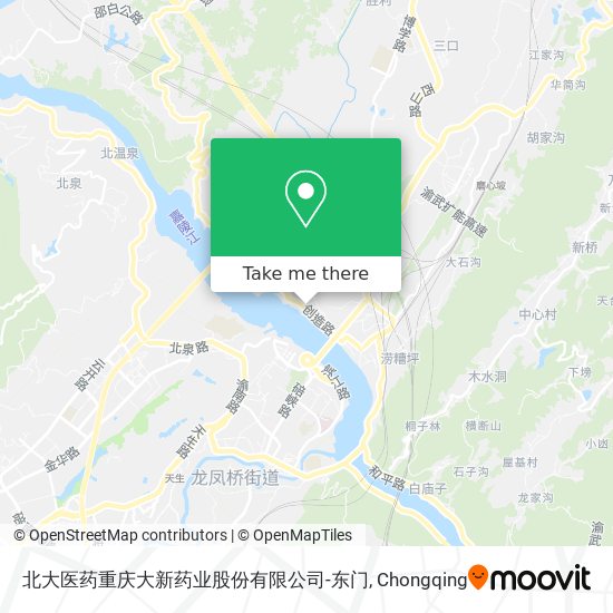 北大医药重庆大新药业股份有限公司-东门 map