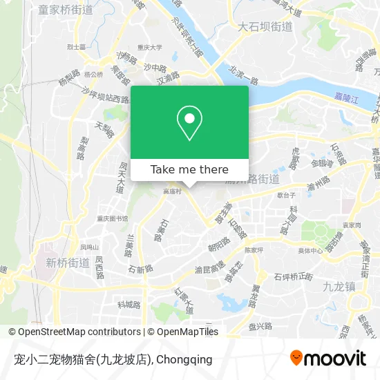 宠小二宠物猫舍(九龙坡店) map
