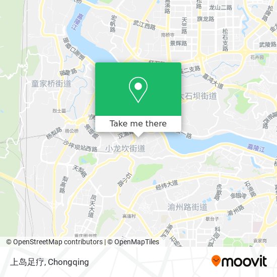 上岛足疗 map