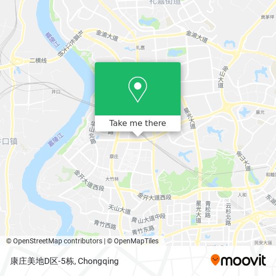 康庄美地D区-5栋 map