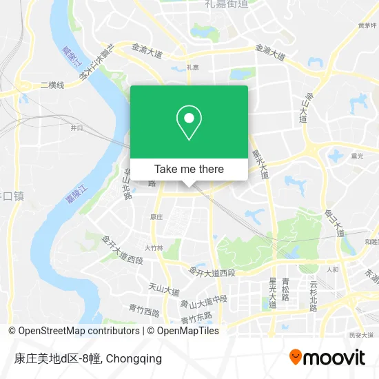 康庄美地d区-8幢 map
