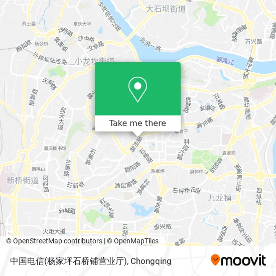 中国电信(杨家坪石桥铺营业厅) map