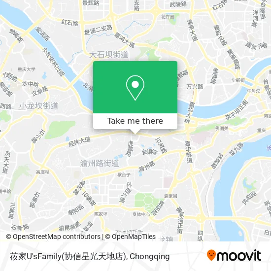 莜家U'sFamily(协信星光天地店) map