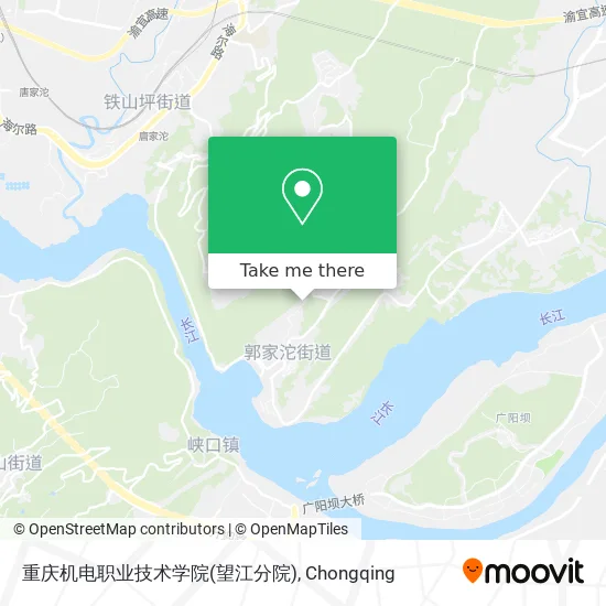 重庆机电职业技术学院(望江分院) map