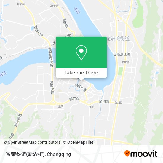 富荣餐馆(新农街) map