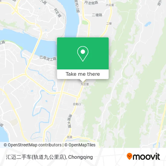 汇迈二手车(轨道九公里店) map