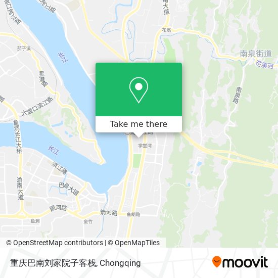 重庆巴南刘家院子客栈 map