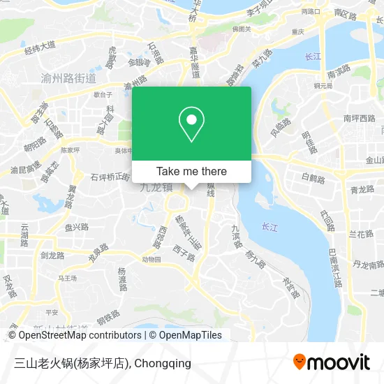 三山老火锅(杨家坪店) map