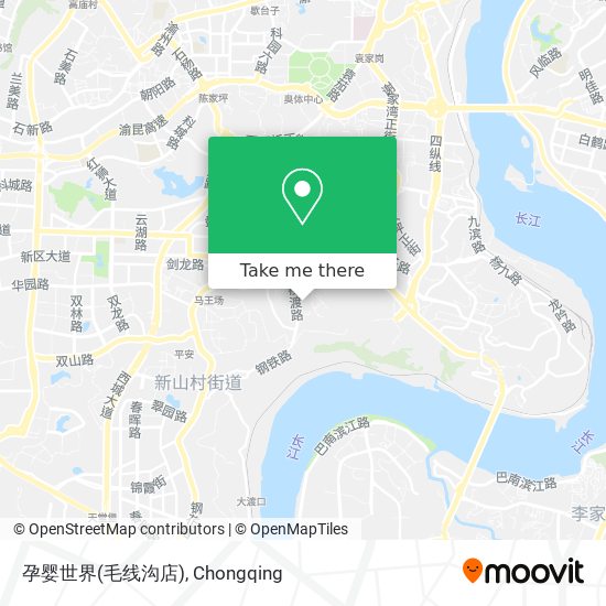 孕婴世界(毛线沟店) map