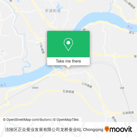 涪陵区正众蚕业发展有限公司龙桥蚕业站 map