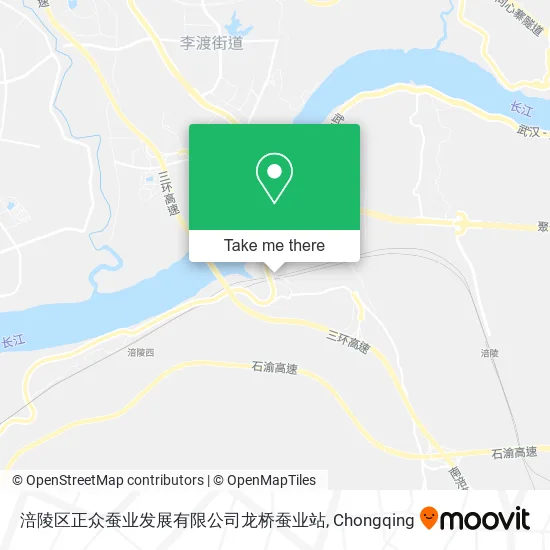 涪陵区正众蚕业发展有限公司龙桥蚕业站 map