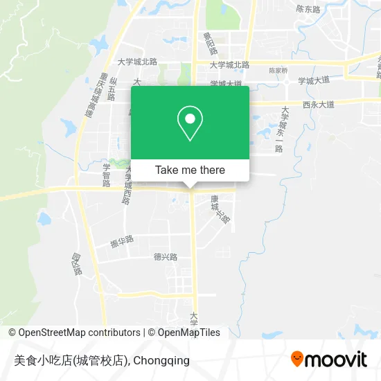 美食小吃店(城管校店) map