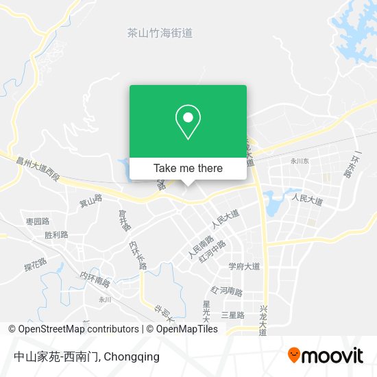 中山家苑-西南门 map