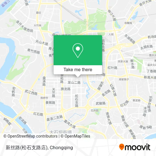 新丝路(松石支路店) map