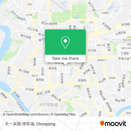 天一东苑-停车场 map