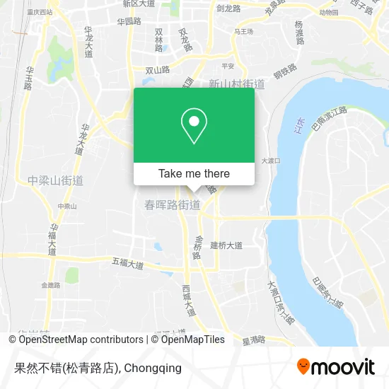 果然不错(松青路店) map