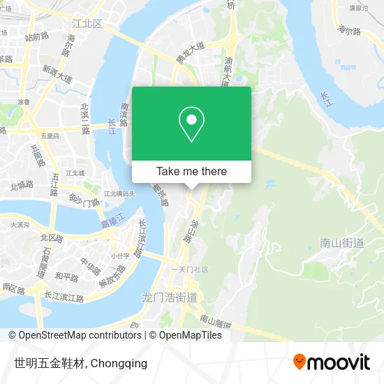 世明五金鞋材 map