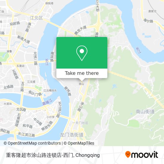 重客隆超市涂山路连锁店-西门 map